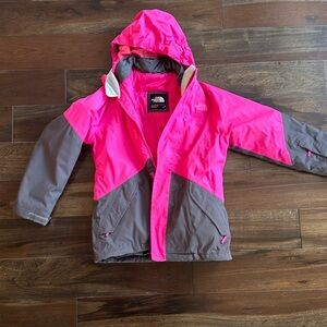 The North Face 3 in 1 ski jacket. Gently used, size L (14-16).